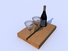 Wine tray
